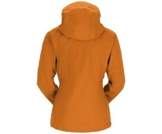 Moteriška striukė nuo lietaus Rab Firewall Jacket - S - Oranžinė