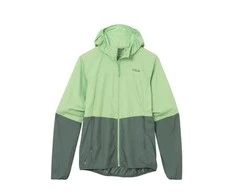 Moteriška striukė nuo vėjo Rab Windgather Hoody Wmns - XL - pistachio- teal