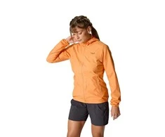 Moteriška striukė nuo vėjo Rab Windgather Hoody Wmns - XL - pistachio- teal