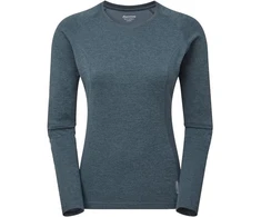 Moteriški marškinėliai Montane Dart Long Sleeve - XS - Šviesiai žalia
