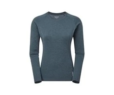 Moteriški marškinėliai Montane Dart Long Sleeve - Mėlyna - XL