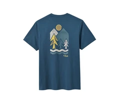 Moteriški marškinėliai Rab Stance Vista Tee - Juoda - XS