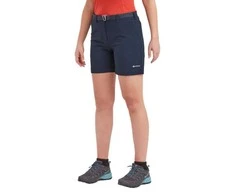 Moteriški šortai Montane F Terra STR Lite Shorts - Tamsiai mėlyna - M