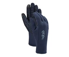 Moteriškos pirštinės Rab Power Stretch Contact Grip Glove Wms - Juoda - M