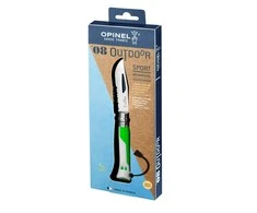 Opinel Outdoor Nr.8 nerūdijančio plieno ašmenimis - Žalia