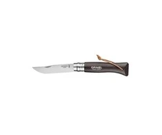 Opinel France Peilis Opinel Colorama 08 Inox Grab rudas, su dirželiu