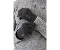 Pirštinės Rab Quest Windstopper Gloves - L - Tamsiai pilka
