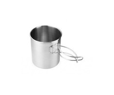 Turistinis puodelis GSI Outdoors Stainless Bottle Cup/Pot 530ml