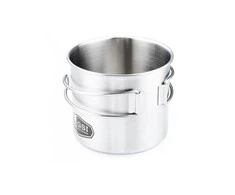Turistinis puodelis GSI Outdoors Stainless Bottle Cup/Pot 710 ml