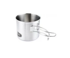 Turistinis puodelis GSI Outdoors Stainless Bottle Cup/Pot 710 ml