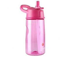 Vaikiška gertuvė Littlelife Flip Top Vanduo Bottle 550 ml - Pilka