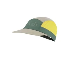 Vasarinė kepurė Rab Momentum 5 Panel Cap - Elektrinė/geltona