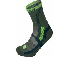 Vyriškos kojinės Lorpen T3 Light Hiker Eco - M (39-42) - Žalia
