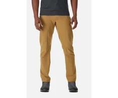 Vyriškos prailgintos kelnės Rab Incline Light Pants Long Leg - XL - Rusva (dark butternut)