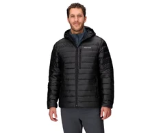 Vyriška pūkinė striukė Marmot Highlander Hoody - Juoda - L