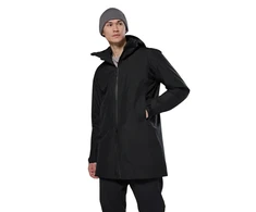 Vyriška striukė Montane SPIRIT LONG INS JKT - Juoda - XL