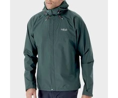 Vyriška striukė nuo lietaus Rab Downpour Eco Jacket - XXL - Mėlyna (orion mėlynas)