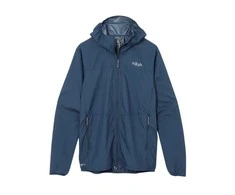 Vyriška striukė nuo vėjo Rab Windgather Hoody - L - Tamsiai mėlyna