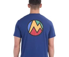 Vyriški marškinėliai Marmot Crayon M Dot Tee - Geltona - L