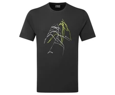 Vyriški marškinėliai Montane Abstract Mountain T-Shirt - XS - Tamsiai mėlyna