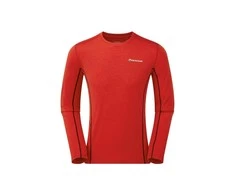 Vyriški marškinėliai Montane Dart Long Sleeve - XXL - Oranžinė