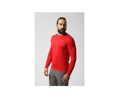 Vyriški marškinėliai Montane Dart Long Sleeve - XXL - Oranžinė