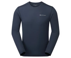 Vyriški marškinėliai Montane Dart Nano Long Sleeve T Shirt - Tamsiai mėlyna - M