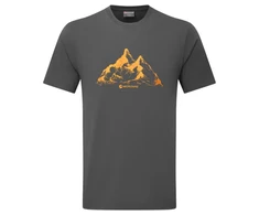 Vyriški marškinėliai Montane Dual Mountain T Shirt - XS - Pilka