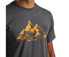 Vyriški marškinėliai Montane Dual Mountain T Shirt - XS - Pilka