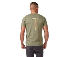 Vyriški marškinėliai Rab Stance Axe Tee - S - Chaki (Khaki)