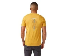 Vyriški marškinėliai Rab Stance Axe Tee - S - Chaki (Khaki)