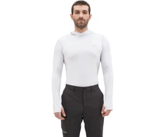 Vyriški marškinėliai Turbat Hike Lite LS Hood Mns - XXL - Žalia