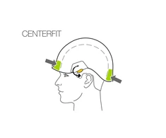 Apsauginis šalmas Petzl Vertex Vent, su ventiliacija, juodas