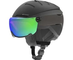 Austrija Atomic Savor GT AMID Visor HD C2-3 juodas slidinėjimo šalmas - XL (63-65 cm)