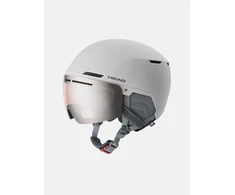 Austrija Head Cinema W Visor baltas slidinėjimo šalmas - M/L
