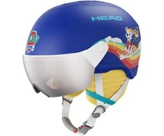 Austrija Head YUKI Visor PAW mėlynas vaikiškas šalmas - XS-S (52-55 cm)