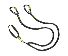 Black Diamond JAV Ledo įrankių dirželiai Juodas Diamond Spinner Leash