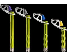 JAV Juodas Diamond UltraLight Ice screw ledsriegis - 16