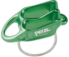 Čekija Petzl REVERSO žalias– universalus saugojimo ir nusileidimo įtaisas