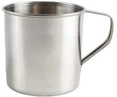 Nerūdijančio plieno puodelis Yate, 0,5l