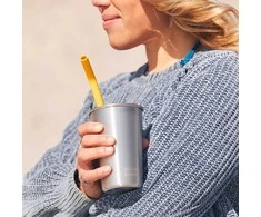 JAV Daugkartiniai šiaudeliai Klean Kanteen 8mm Straw 4-Pack