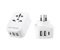 Elektros lizdų adapteris Lifeventure USB AUS/CHINA