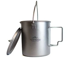 Fjord Nansen Jacon Henge Titanium Cup 0.75L titaninis puodelis