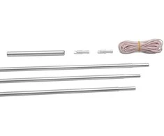 Palapinės karkaso kuoliukų Profi komplektas 9,5 mm