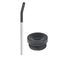 Gertuvė JAV Šiaudelis su dangteliu Klean Kanteen TKWide Straw Cap
