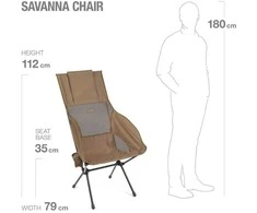 Helinox Savanna Blackout edition