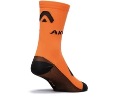 Italija AKU Fast Hiking Low Socks Arancio/Nero žygio kojinės - (45-48) XL