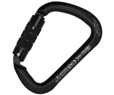 Italija Kong X-Large Twist Lock juodas karabinas