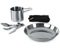 Gsi Outdoors JAV GSI Glacier Stainless 1 person set