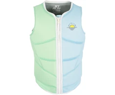 JAV Jetpilot Pacer X1 Ladies Neo Mint/Mėlyna Impact liemenė JA24209CE - L